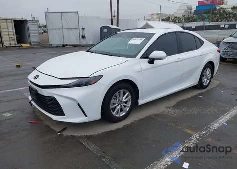 2025 Toyota Camry Le from USA, damaged, VIN 4T1DAACK0SU602700